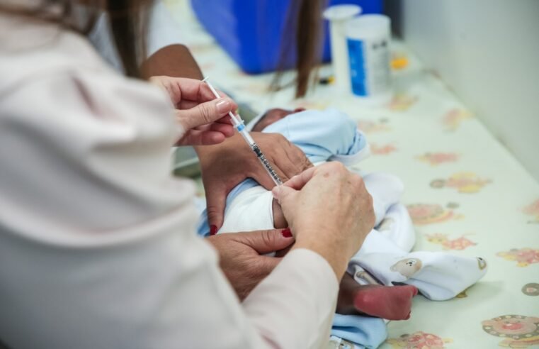 Policlínica do Gama aplica mais de 100 doses de medicamento contra bronquiolite em crianças