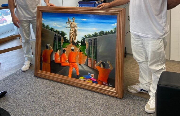 Reeducandos utilizam a arte como instrumento de ressocialização