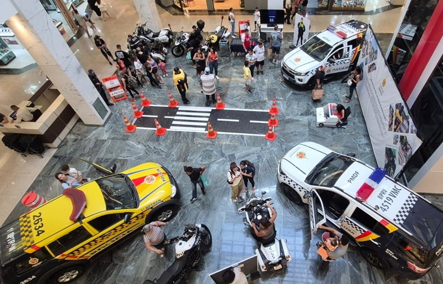 Shopping em Taguatinga recebe exposição sobre educação no trânsito Shopping em Taguatinga recebe exposição sobre educação no trânsito