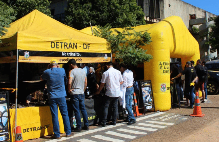 Ação para aumentar a segurança de pedestres envolve comunidade universitária do DF