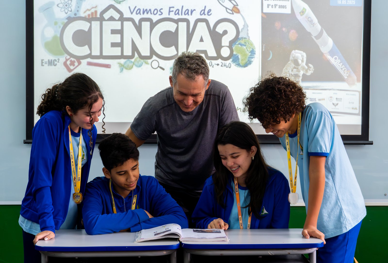 Alunos da rede pública do DF se preparam para a Olimpíada Brasileira de Astronomia 2025 Alunos da rede pública do DF se preparam para a Olimpíada Brasileira de Astronomia 2025