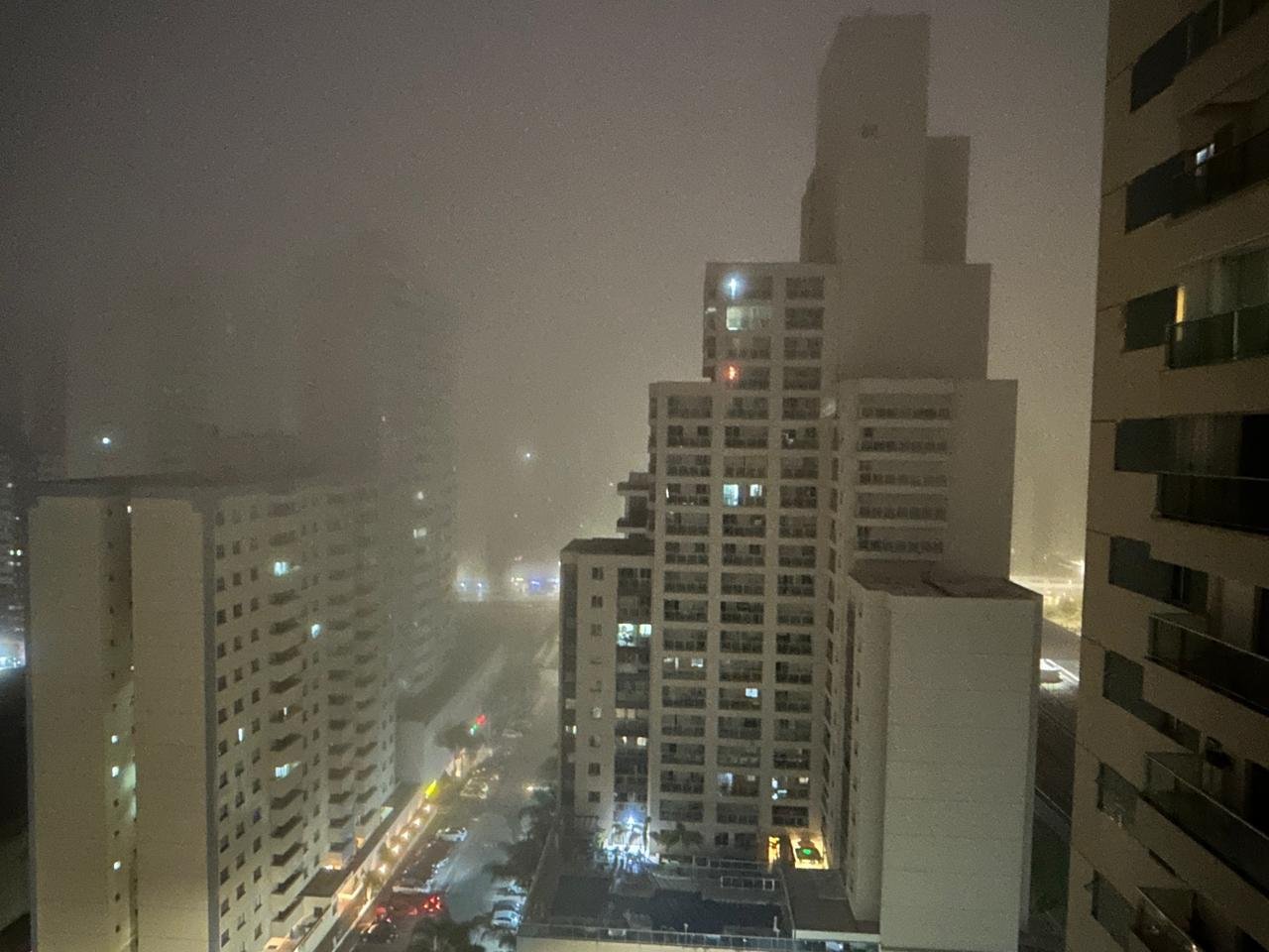 Brasília amanhece com forte neblina e sensação térmica de 14°C