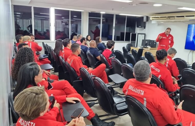 Brigadistas e técnicos de segurança da área de saúde são capacitados para resgate em áreas de alto risco