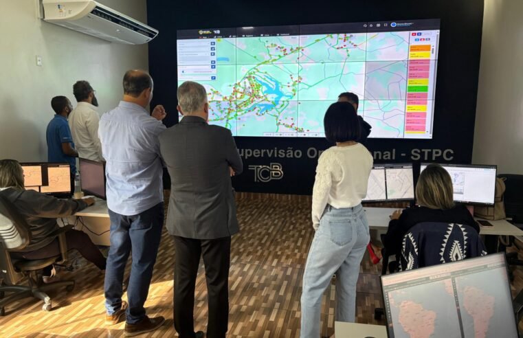 CSO monitora a frota de ônibus do transporte coletivo do DF em tempo real