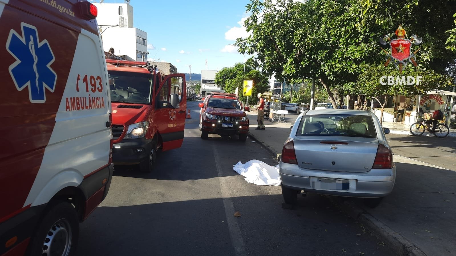 Colisão seguida de atropelamento resulta em óbito na região de Sobradinho Colisão seguida de atropelamento resulta em óbito na região de Sobradinho