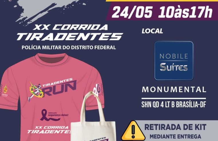 Corrida Tiradentes celebra 216 anos da PMDF com prova no Eixão Sul