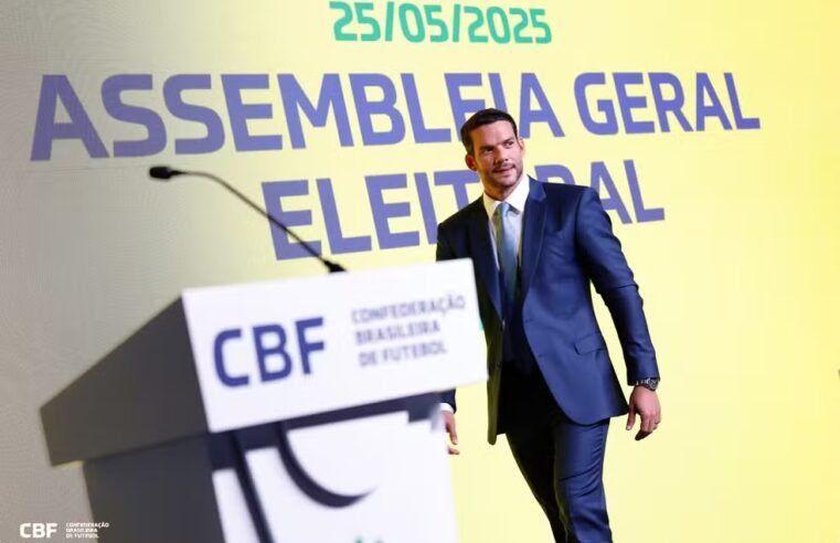 Eleito presidente da CBF, Xaud diz que readequará calendário e promete estaduais com 11 datas