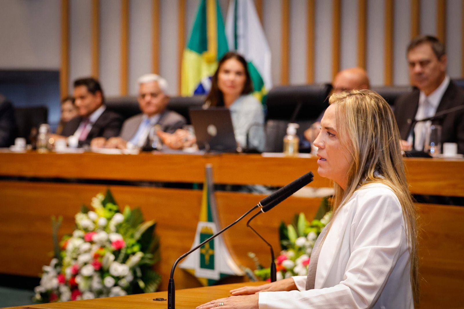 Em solenidade, Celina Leão destaca importância social do Sistema S no DF Em solenidade, Celina Leão destaca importância social do Sistema S no DF