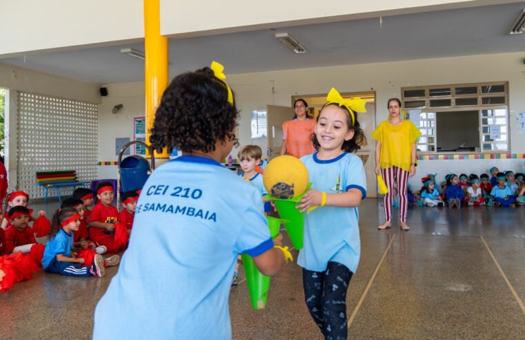 Escolas da rede pública celebram a Semana do Brincar até esta sexta (23)