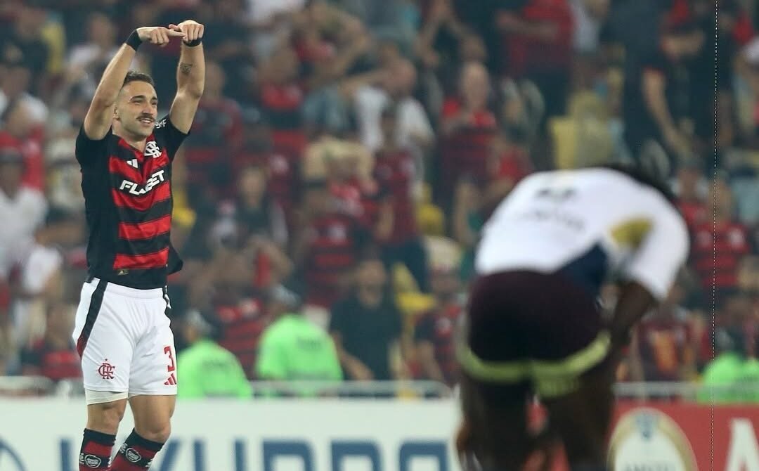 Flamengo vence a LDU no Maracanã e encaminha vaga nas oitavas da Libertadores Flamengo vence a LDU no Maracanã e encaminha vaga nas oitavas da Libertadores