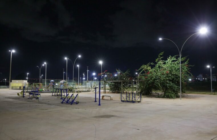 GDF instala 450 luminárias no Parque Burle Marx, no Noroeste