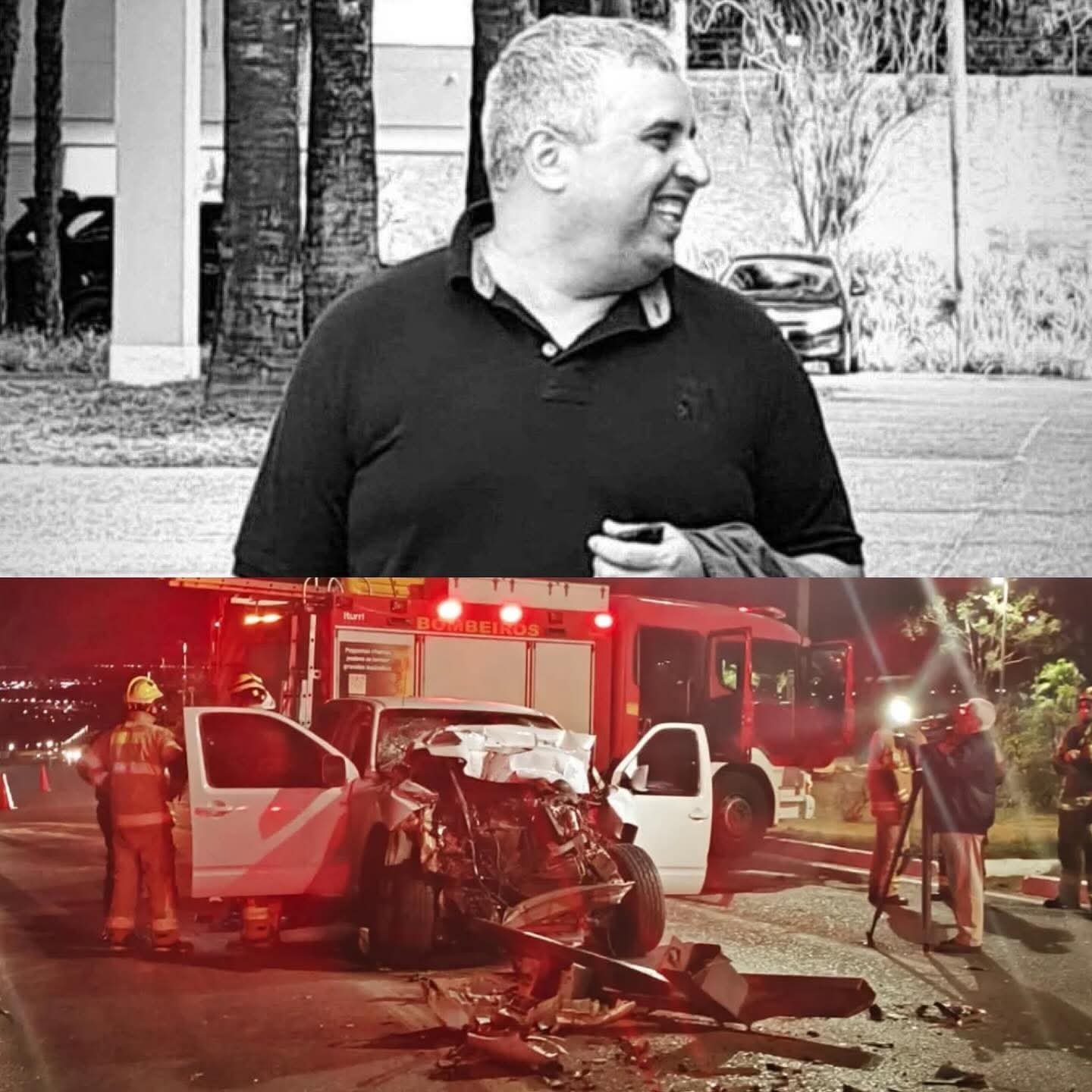 Motorista do governador Ibaneis morre em acidente na EPNB Motorista do governador Ibaneis morre em acidente na EPNB