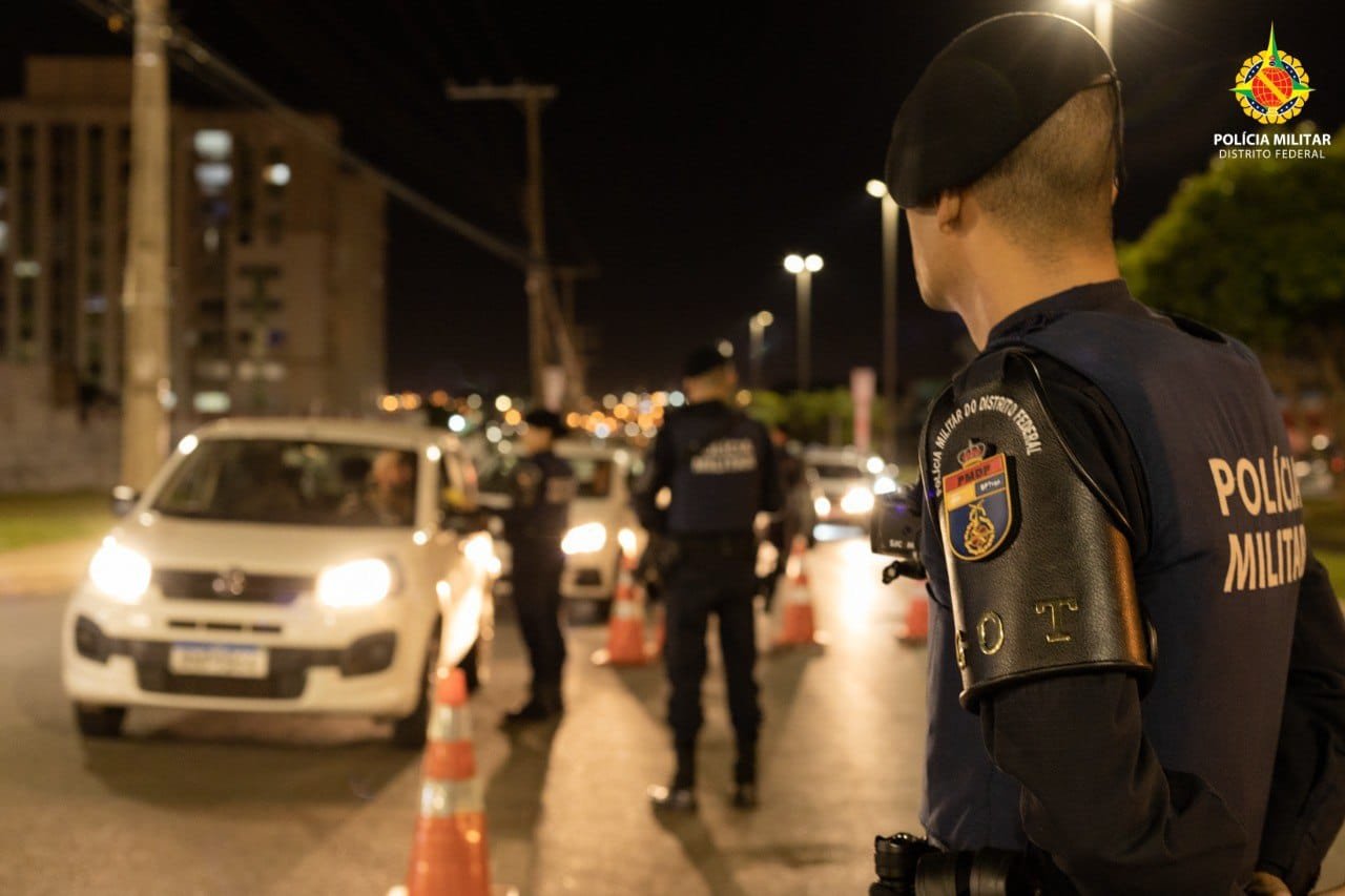 PM divulga balanço semanal do trânsito no DF