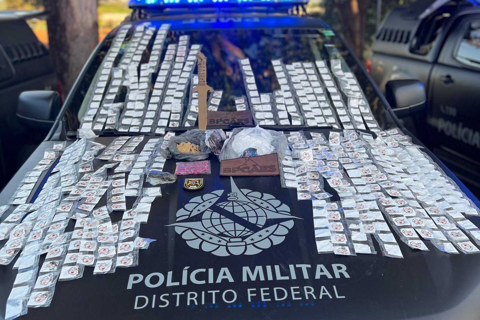 PMDF intercepta grande carga de drogas na Rodoviária Interestadual PMDF intercepta grande carga de drogas na Rodoviária Interestadual