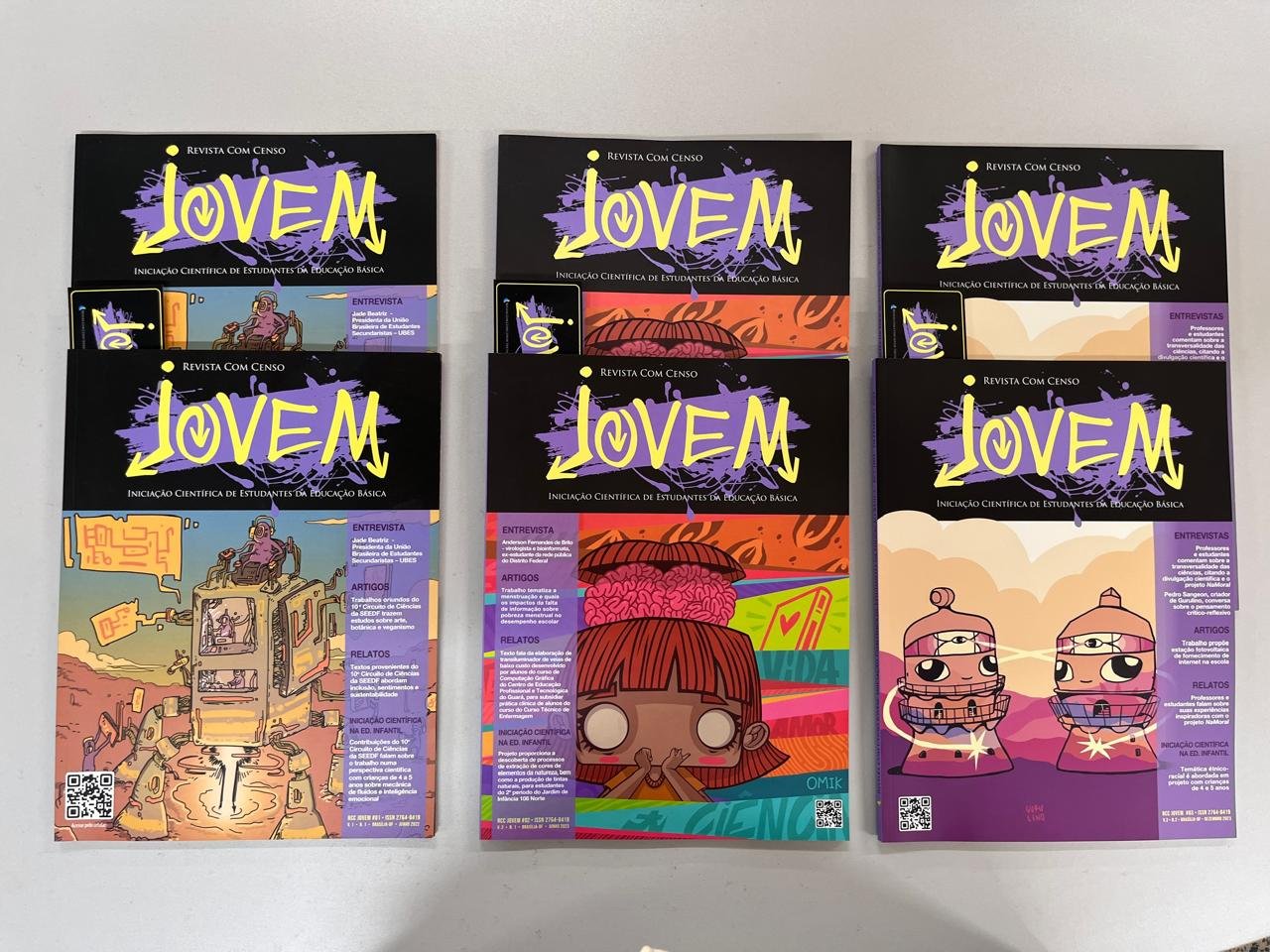 Prazo de submissões para a 5ª edição da Revista Com Censo Jovem é prorrogado Prazo de submissões para a 5ª edição da Revista Com Censo Jovem é prorrogado