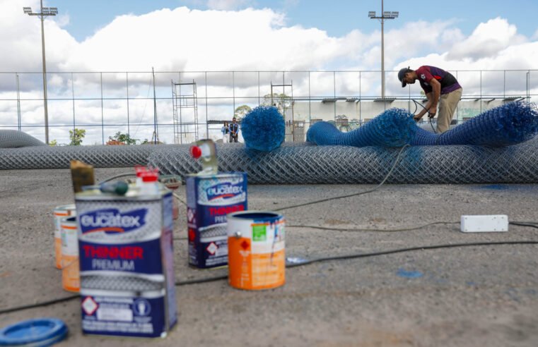 Principal campo sintético de Santa Maria é reformado com investimento de R$ 2 milhões