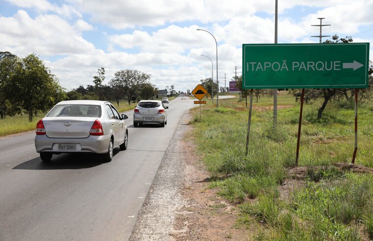 Reforma do asfalto em trecho da DF-001 melhora a segurança e a mobilidade de quem passa pelo Itapoã