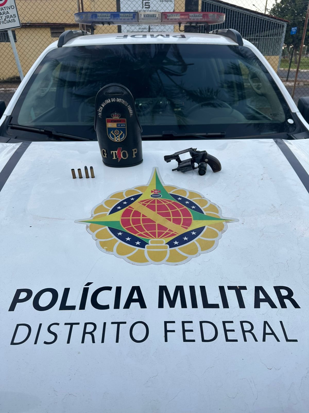 Suspeito de tentativa de homicídio morre após confronto com a PMDF em Santa Maria