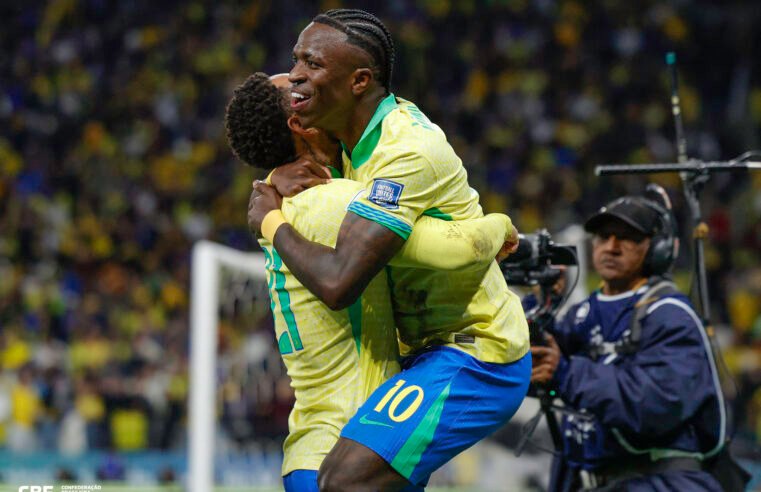 Brasil vence primeira com Ancelotti e assegura presença na Copa do Mundo