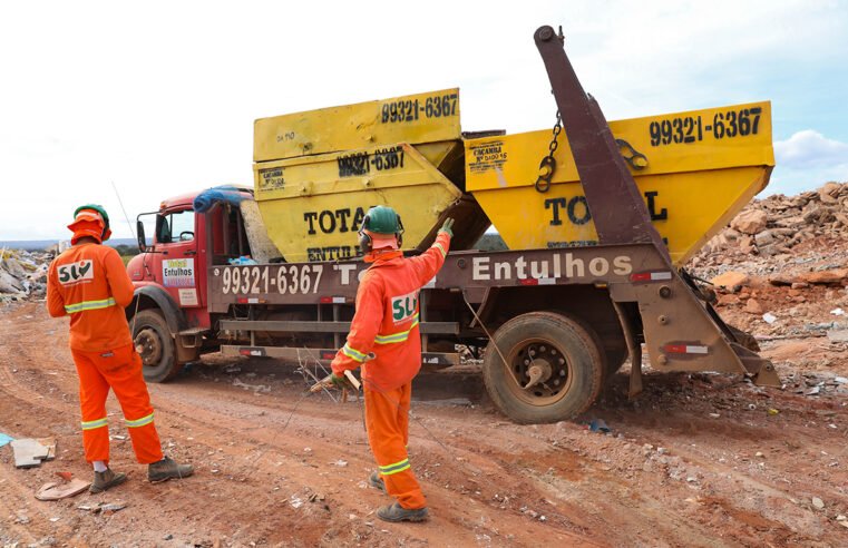 Caçambas de entulho: Veja como usar corretamente e evitar multas no DF