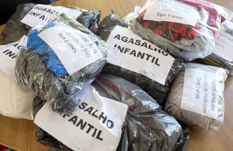 Campanha do Agasalho Solidário já arrecadou 4 mil itens; saiba como são preparadas as doações para quem precisa