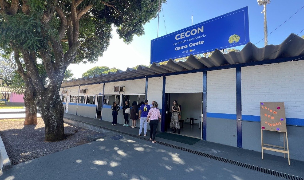 Centro de Convivência do Gama Oeste é reformado Centro de Convivência do Gama Oeste é reformado