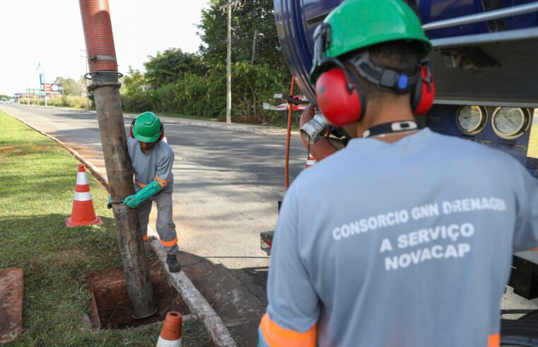 Com investimento de R$ 57 milhões, GDF moderniza limpeza da rede pluvial e retira 192 mil toneladas de resíduos
