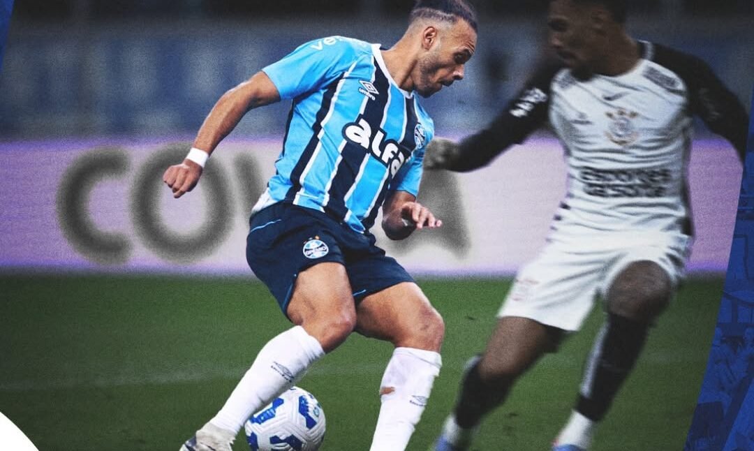 Corinthians desfalcado arranca empate do Grêmio com golaço de Bidon