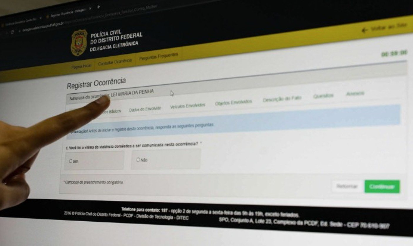Delegacia Eletrônica da PCDF completa oito anos com mais de 1,6 milhão de atendimentos Delegacia Eletrônica da PCDF completa oito anos com mais de 1,6 milhão de atendimentos