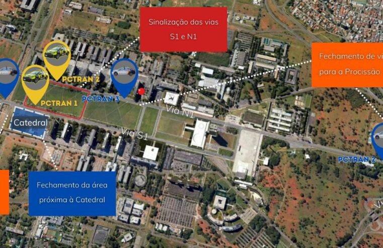 Detran-DF faz interdições para eventos até domingo