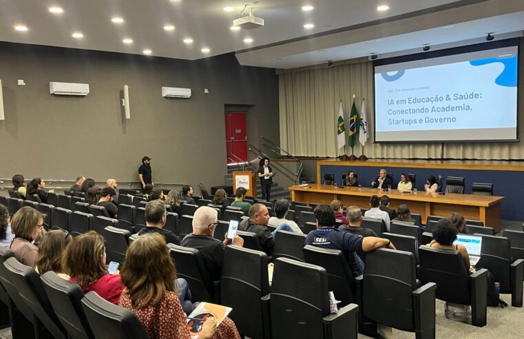 Evento no DF reúne academia, startups e governo para discutir IA em educação e saúde