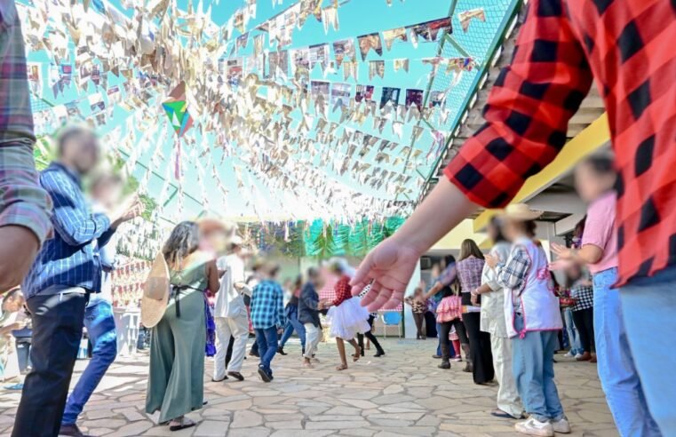 Festa junina transforma rotina de pacientes psiquiátricos do Hospital de Base