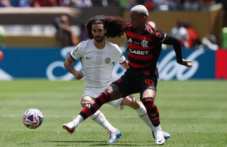 Flamengo vence Chelsea por 3×1 e lidera grupo no Mundial de Clubes