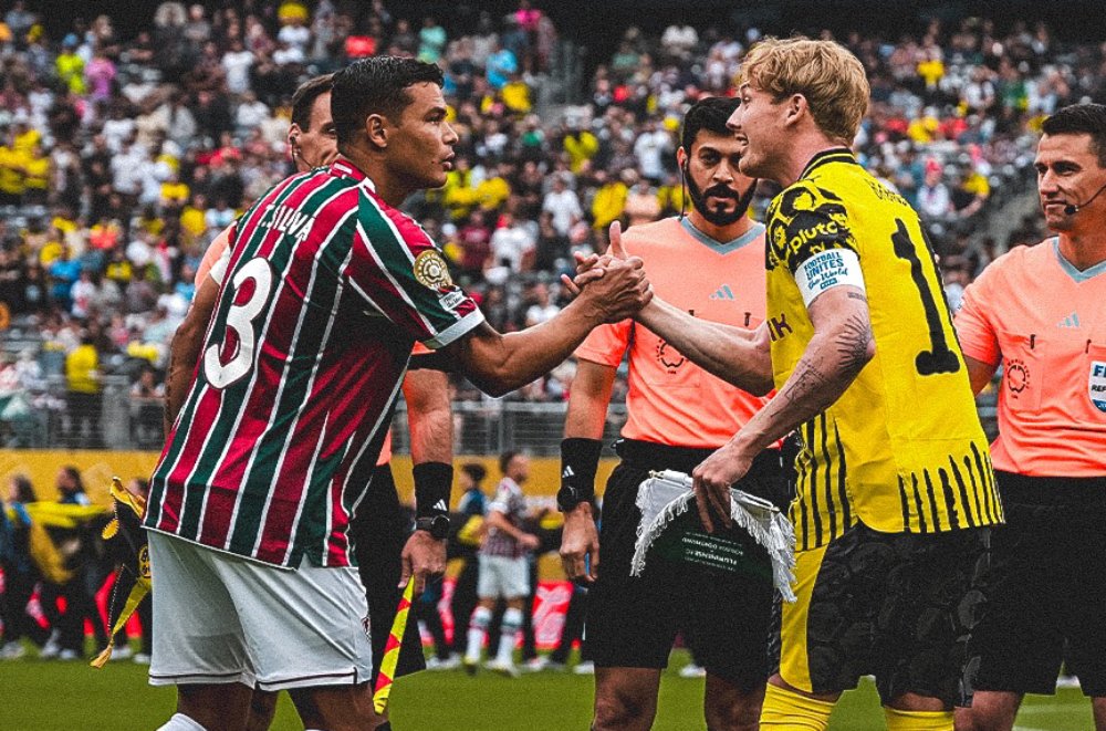 Fluminense pressionou, mas empata sem gols com o Dortmund na estreia na Copa de Clubes