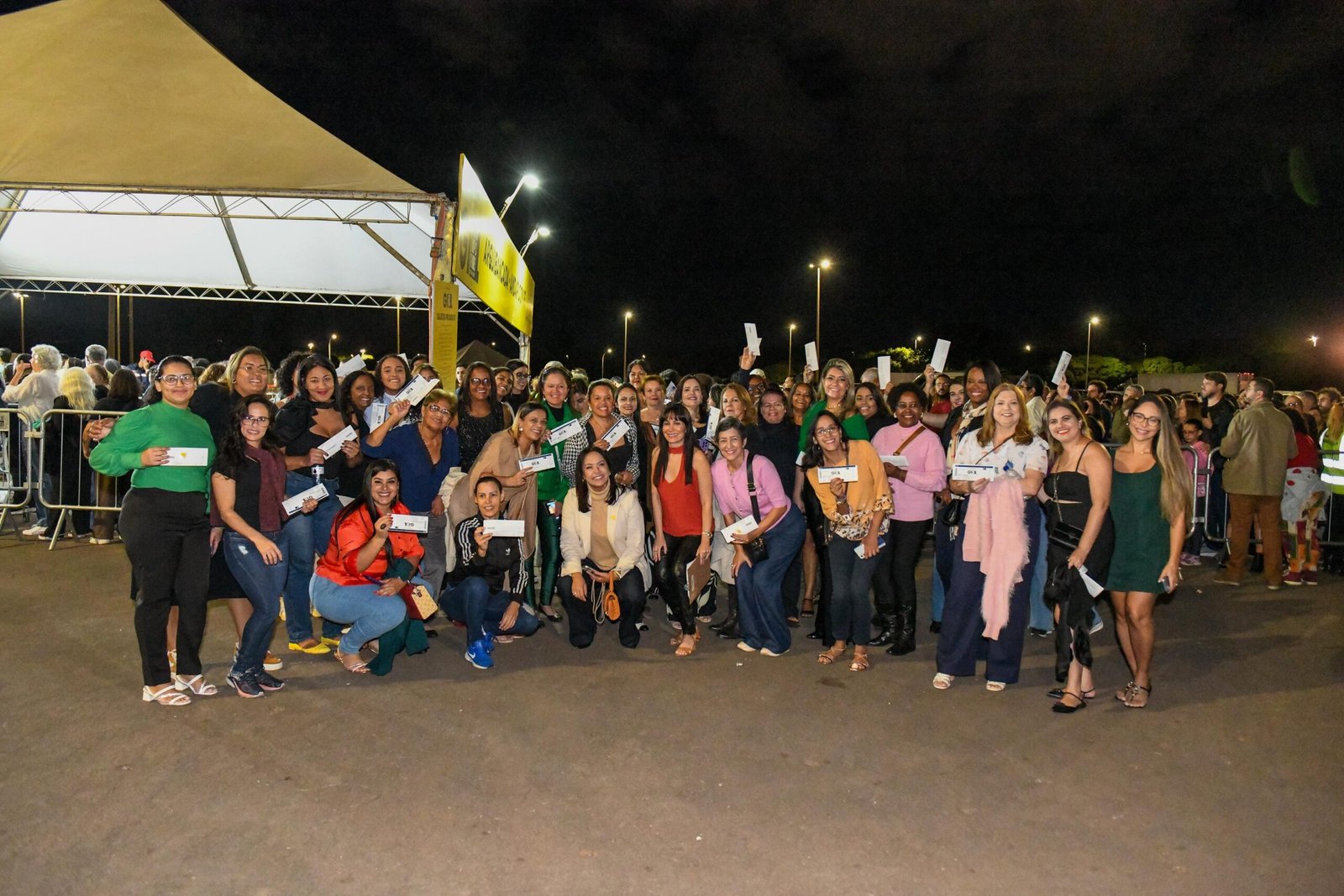 GDF leva 200 mulheres em situação de vulnerabilidade a show de Gilberto Gil GDF leva 200 mulheres em situação de vulnerabilidade a show de Gilberto Gil