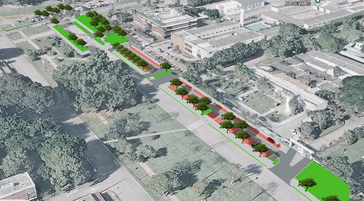 GDF vai construir rota acessível projetada para pedestres e ciclistas na W5 Norte GDF vai construir rota acessível projetada para pedestres e ciclistas na W5 Norte
