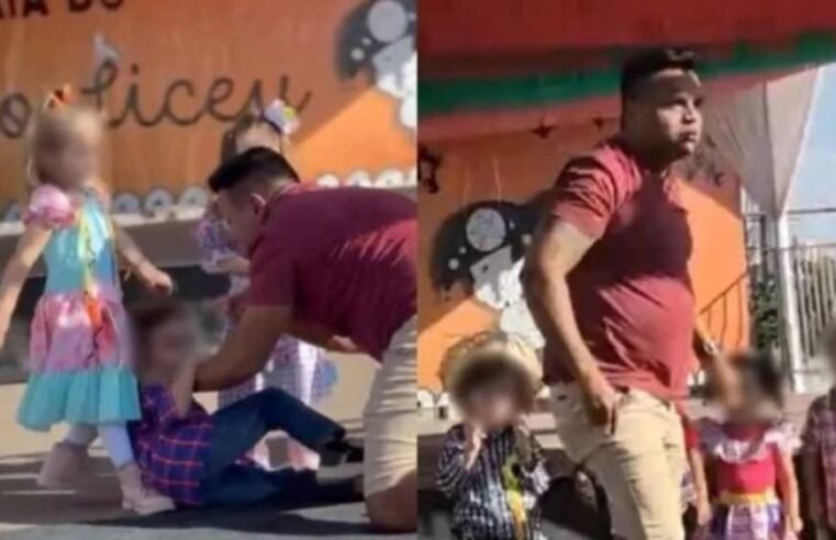 Homem agride criança de 4 anos durante festa junina em escola do DF