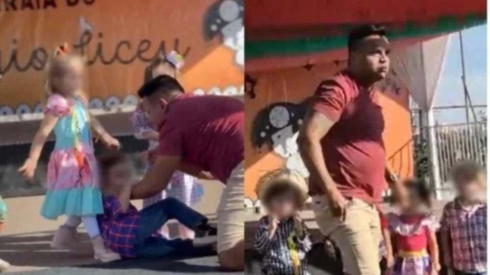 Homem agride criança de 4 anos durante festa junina em escola do DF