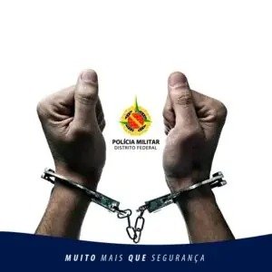Homem com mandado de prisão em aberto é detido pela PMDF em Ceilândia