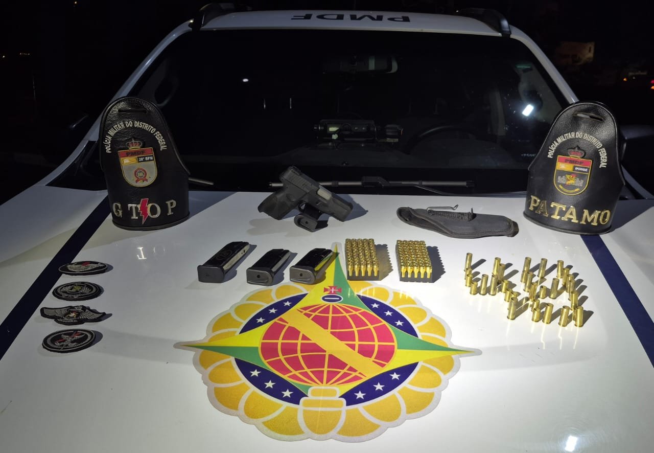 Homem é preso após efetuar disparos em empresa no Riacho Fundo II Homem é preso após efetuar disparos em empresa no Riacho Fundo II