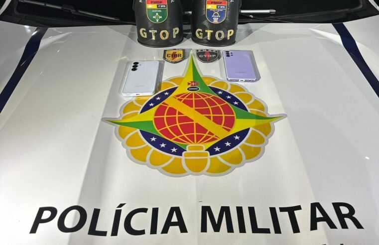Homem é preso após furtar celulares em ponto de ônibus na W3 Sul e tentar fugir em coletivo