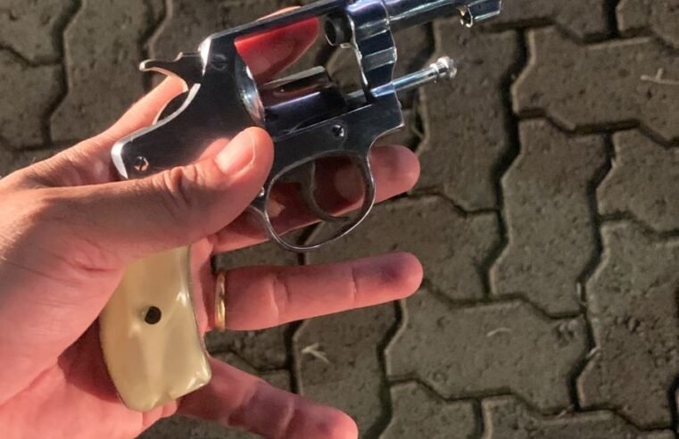 Homem é preso por porte ilegal de arma após abordagem policial em Sobradinho
