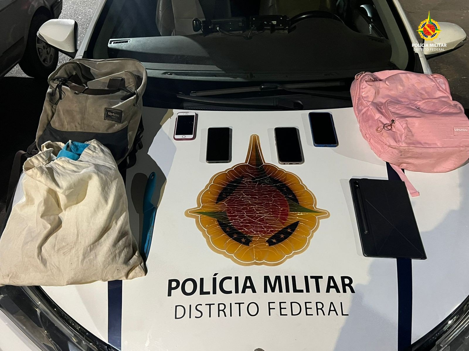 Homem suspeito de ameaçar companheira com arma de fogo é preso pela PMDF