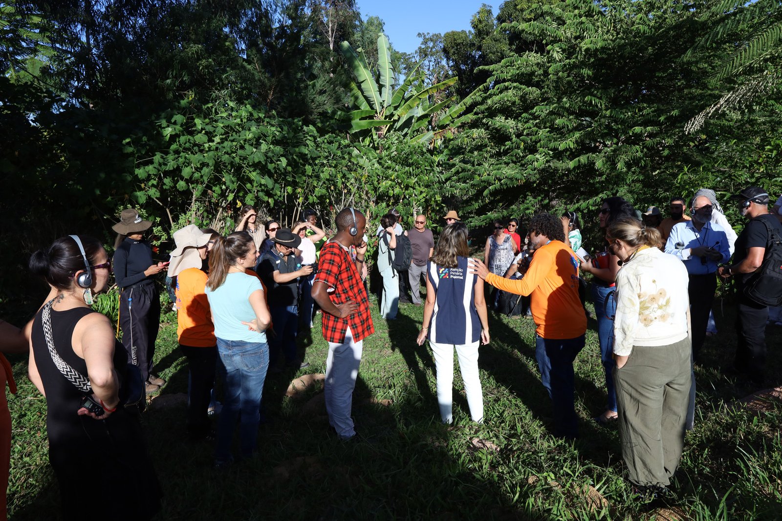 Horto florestal da UBS 1 do Lago Norte recebe membros de agência da ONU Horto florestal da UBS 1 do Lago Norte recebe membros de agência da ONU