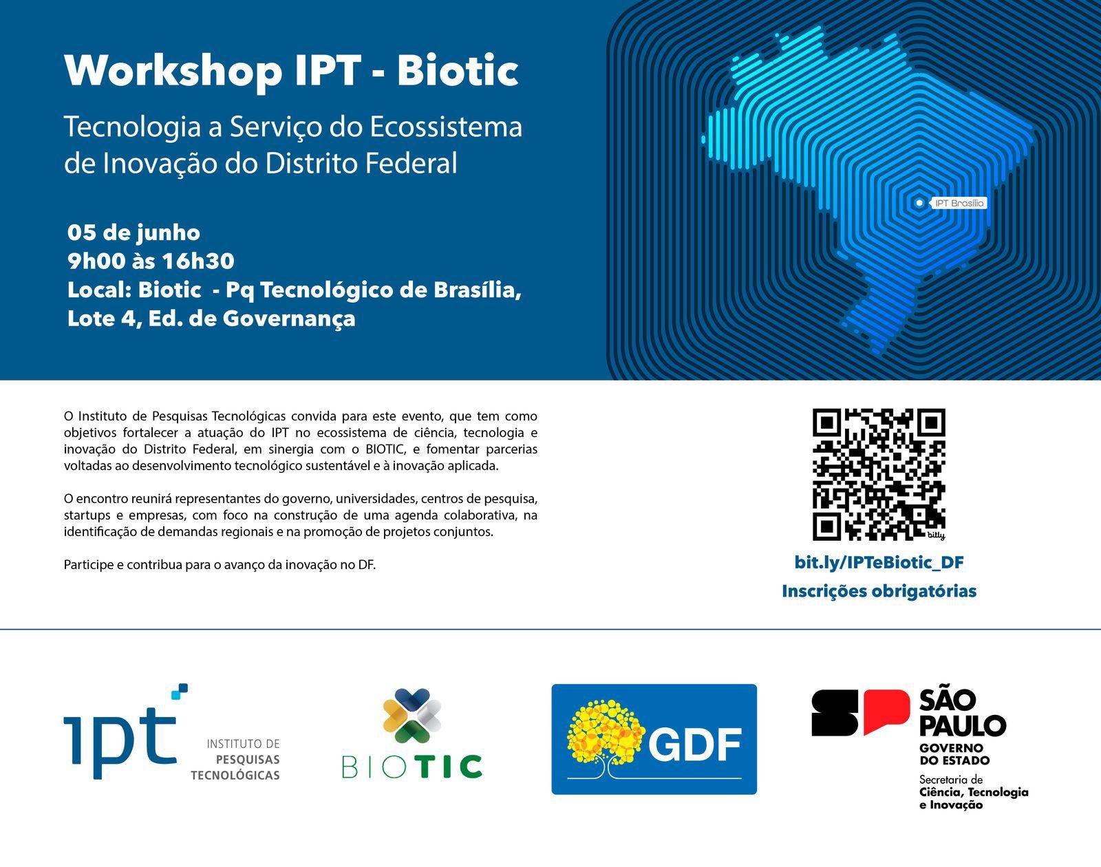 IPT lança iniciativa Brasília para impulsionar inovação e desenvolvimento tecnológico IPT lança iniciativa Brasília para impulsionar inovação e desenvolvimento tecnológico