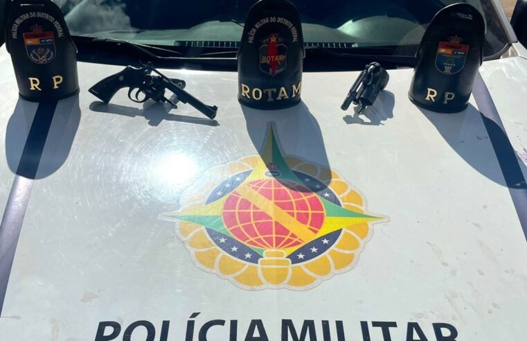 Mulher é presa com duas armas de fogo em ônibus interestadual na Rodoviária de Taguatinga