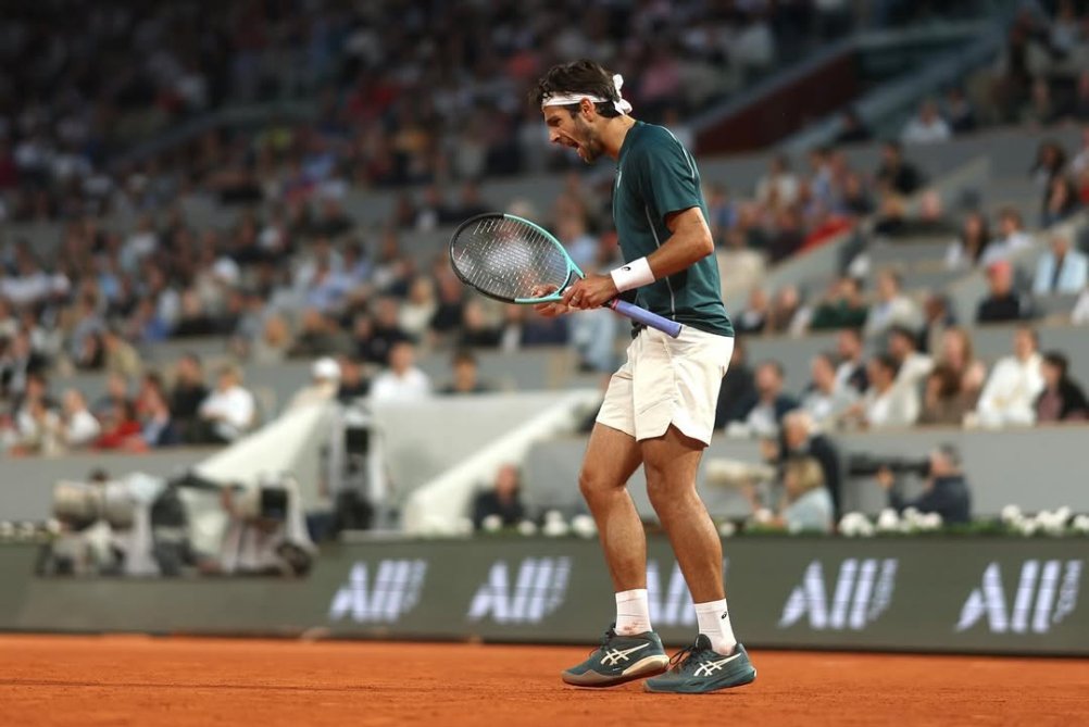 Musetti derrota Tiafoe e é o 1º semifinalista da chave masculina de Roland Garros Musetti derrota Tiafoe e é o 1º semifinalista da chave masculina de Roland Garros