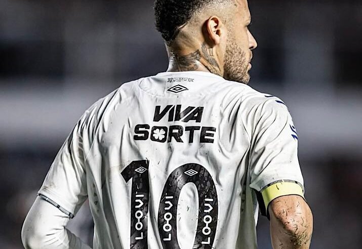 Neymar testa positivo para covid-19 e é afastado pelo Santos
