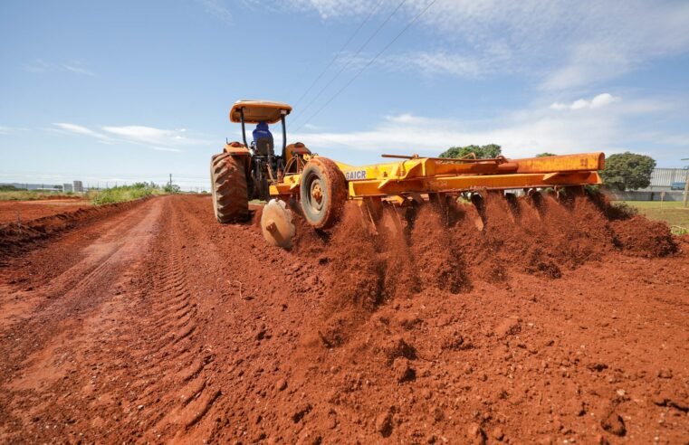 Obra na DF-010 cria rota alternativa entre a Epia e a Cidade Estrutural para desafogar trânsito da região