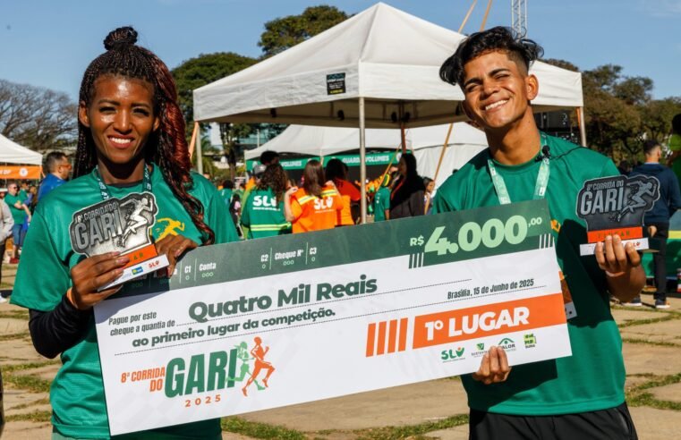 Oitava edição da Corrida do Gari reúne mais de 3 mil participantes